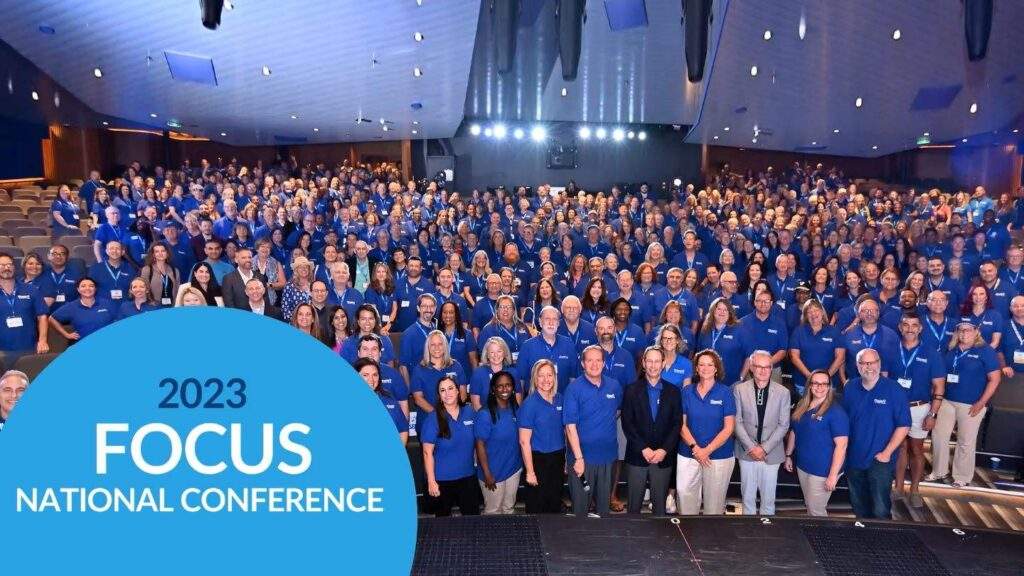 Dozens of Dream Vacations franchisees at the 2023 Focus National Conference
