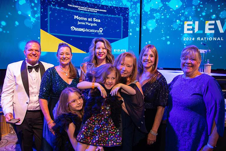 Moms at Sea Travel Wins the Bobbye Haupt Franchise of the Year Award